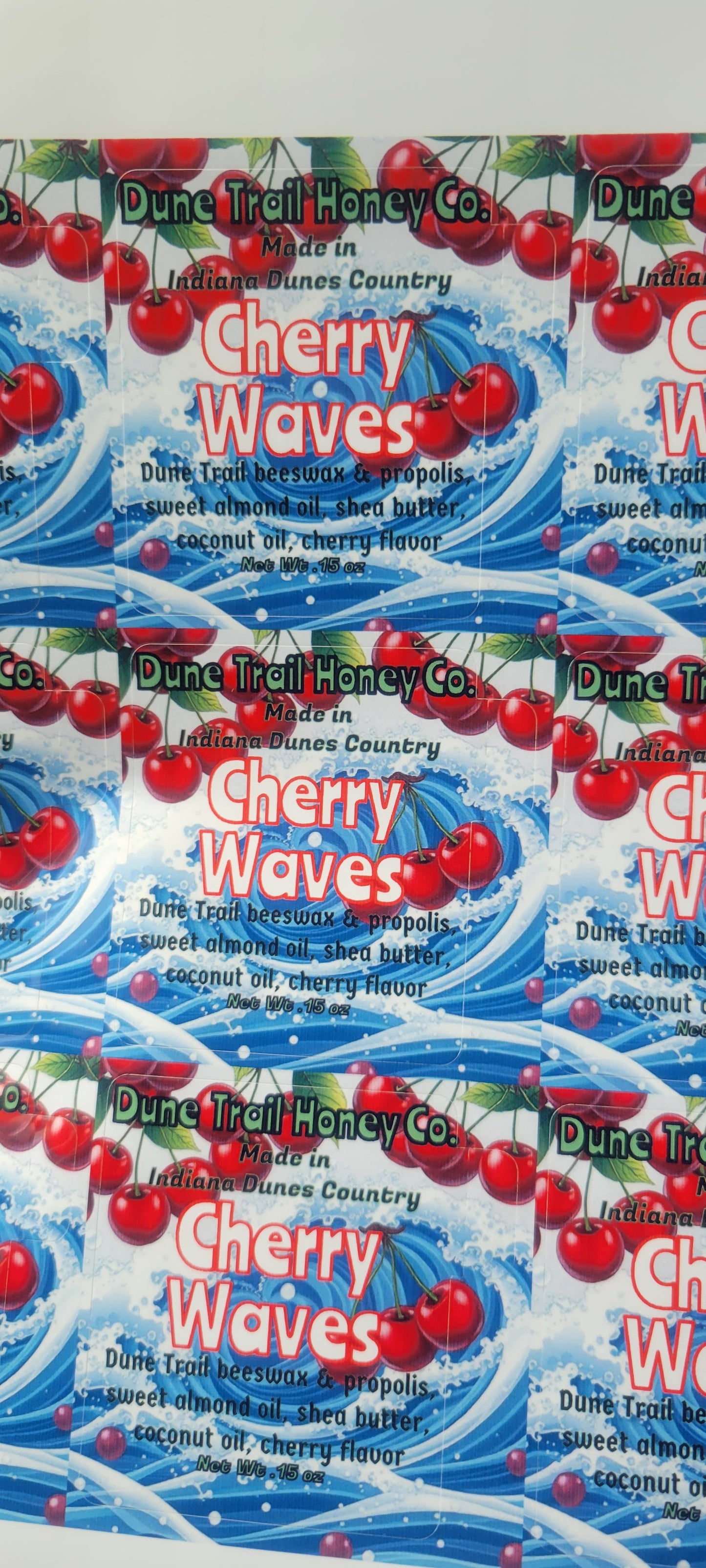 Cherry Wave Lip Balms-Pack of 3