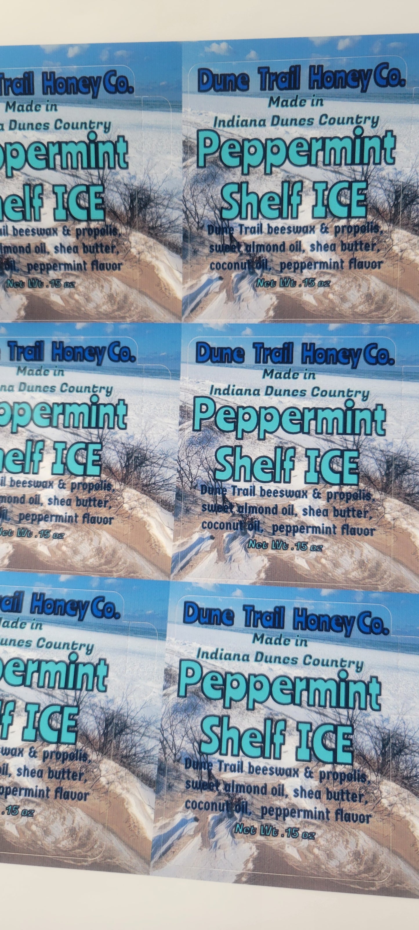 Peppermint Shelf ICE Lip Balms-Pack of 3