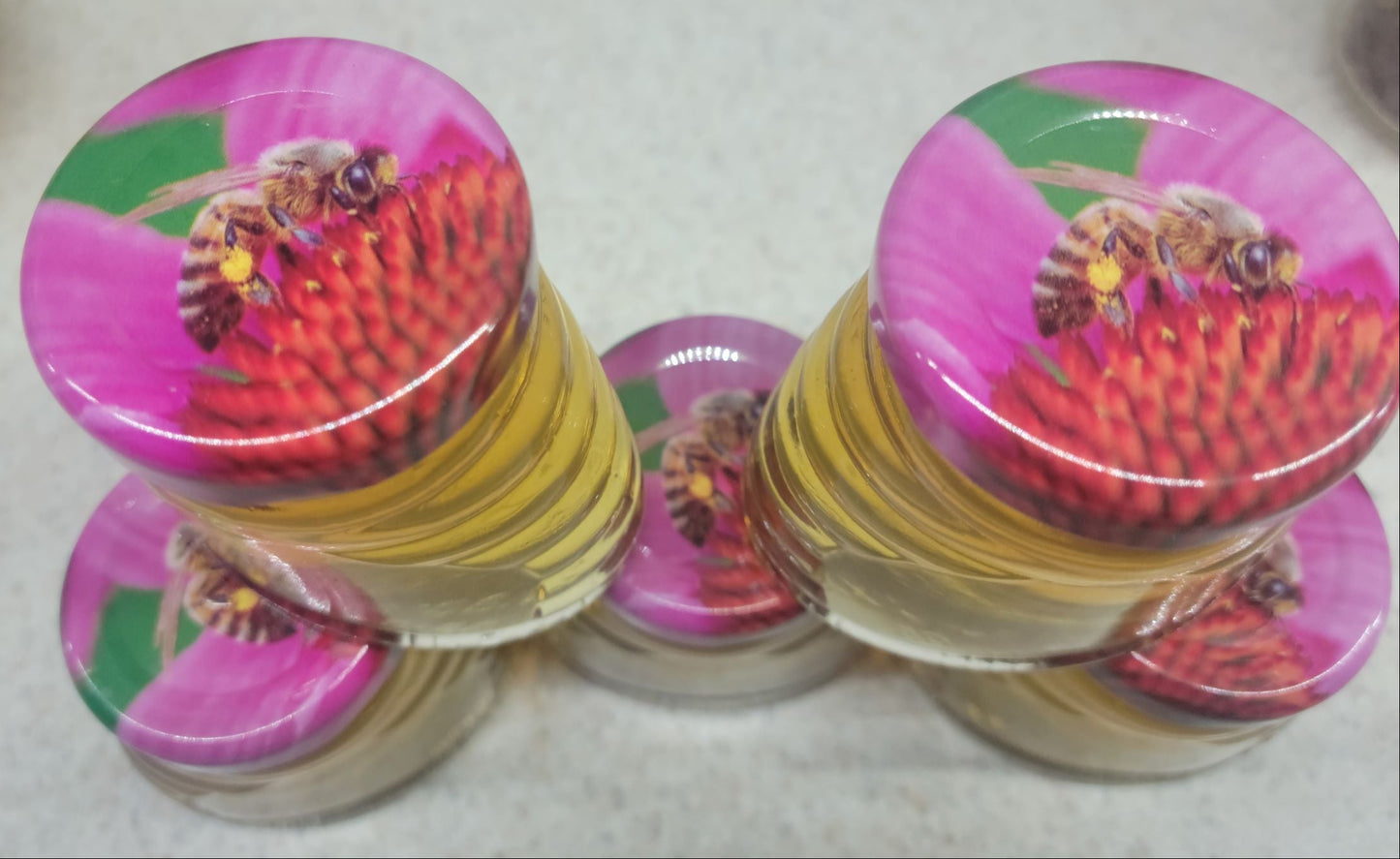 The Hive Five Collection – 3oz Mini Jar Set of 5