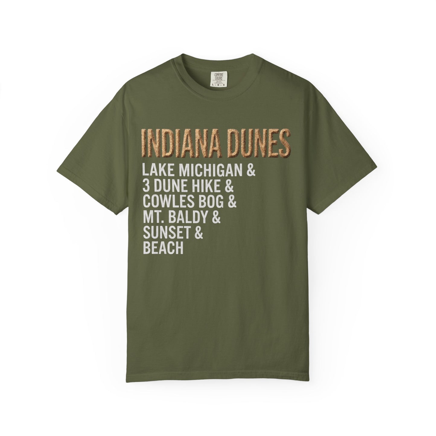 Indiana Dunes Ultimate Vacation Spots Shirt