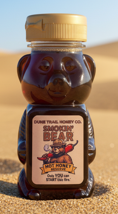 Smokin the Bear Hot Honey
