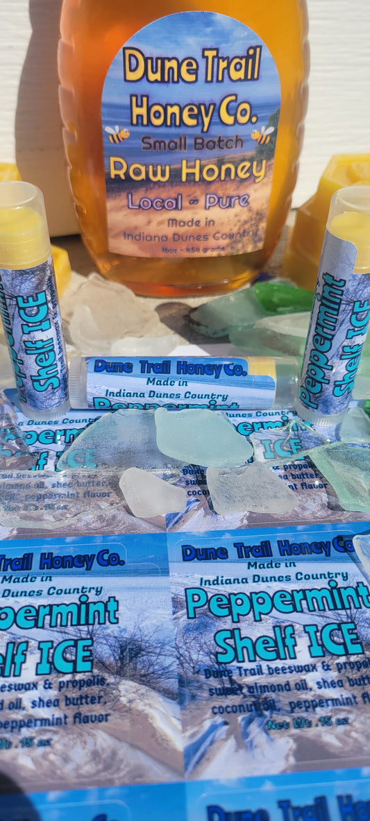 Peppermint Shelf ICE Lip Balms-Pack of 3